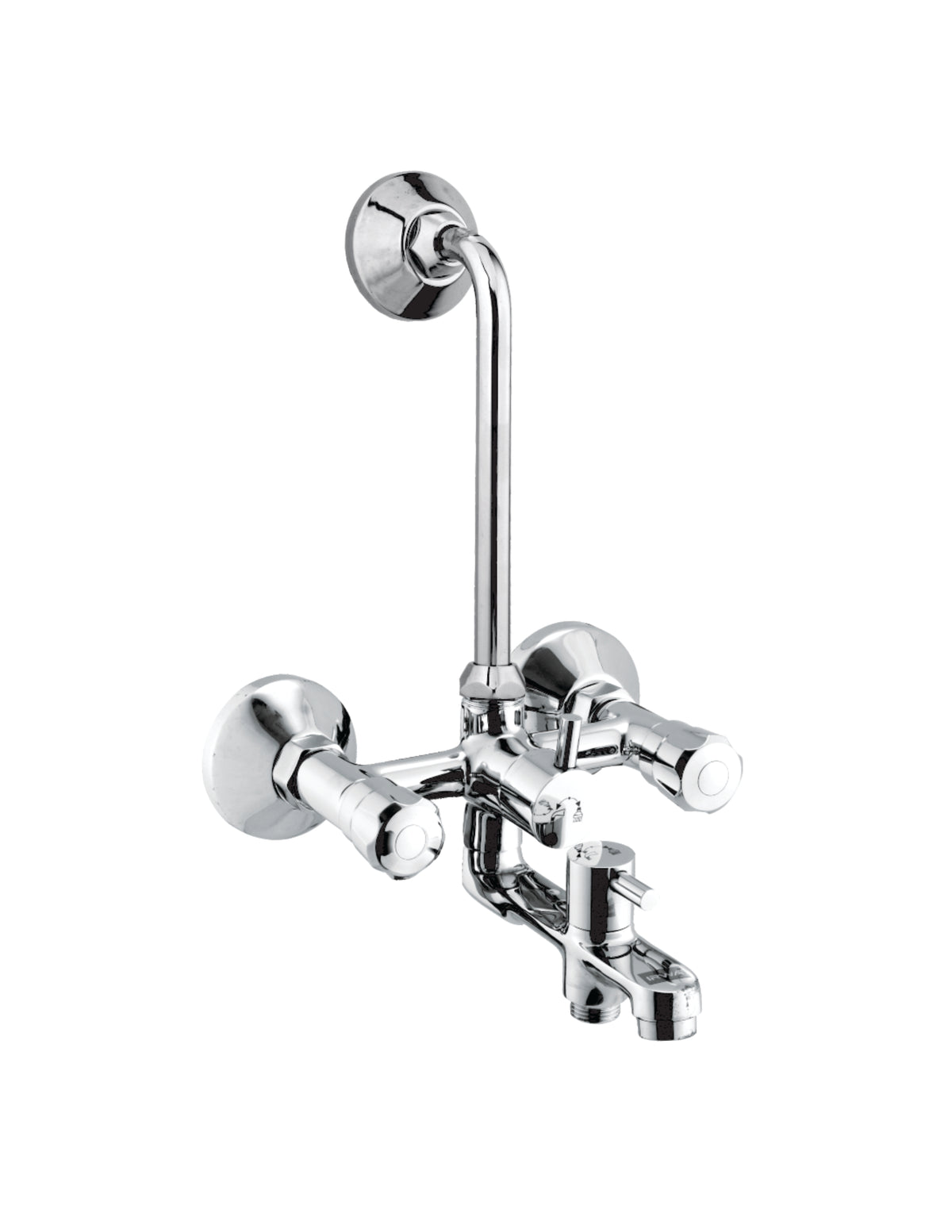 CONTINENTAL WALL MIXER 3IN1 WITH L-BEND