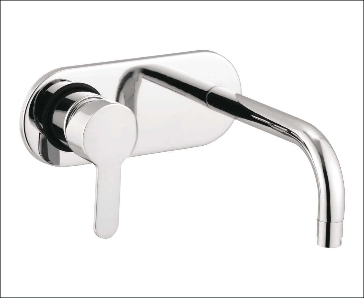 FUSION SINGLE LEAVER BASIN MIXER WALL MOUNTED
