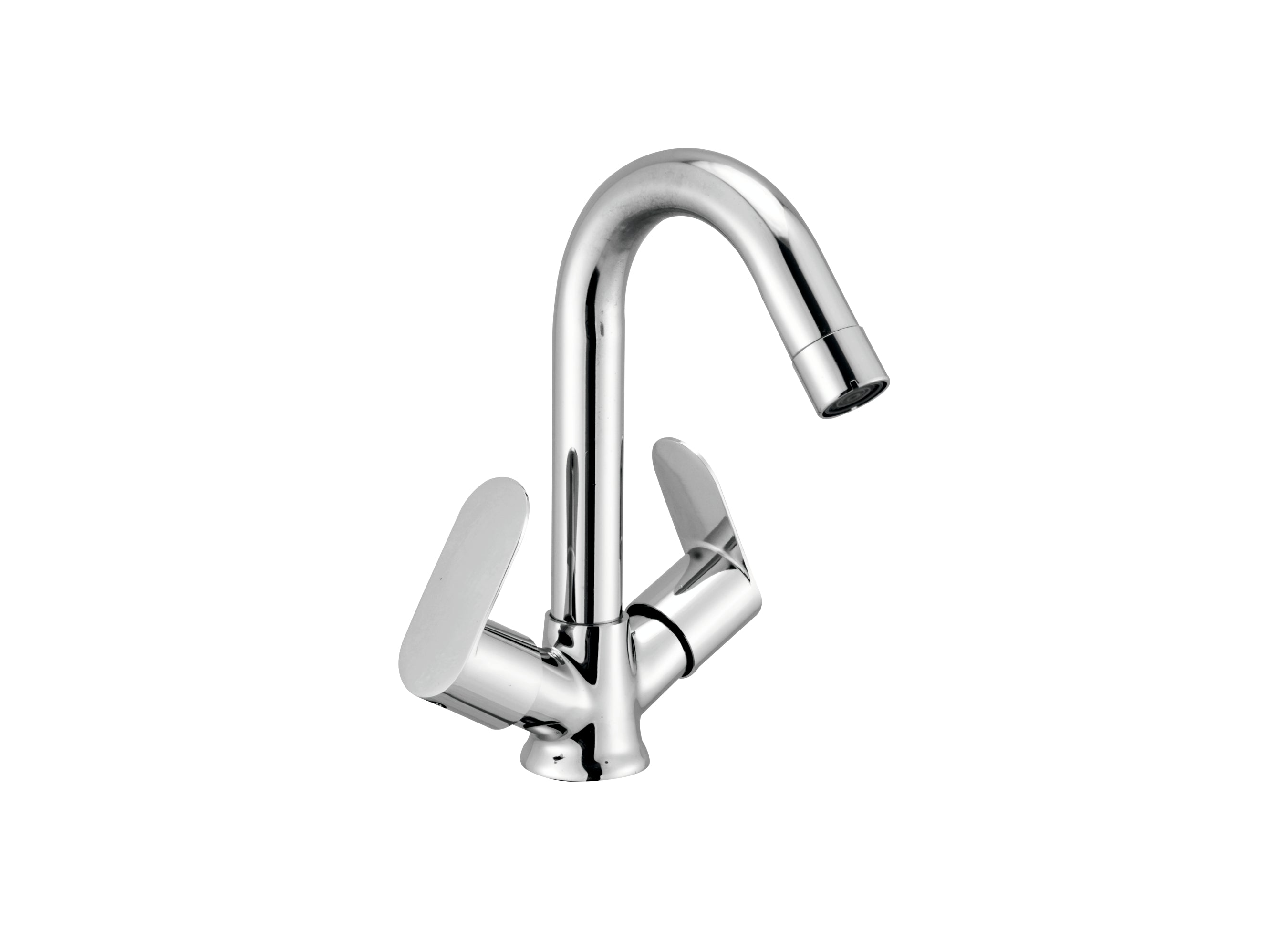 OPAL CENTER HOLE BASIN MIXER (J-BEND)