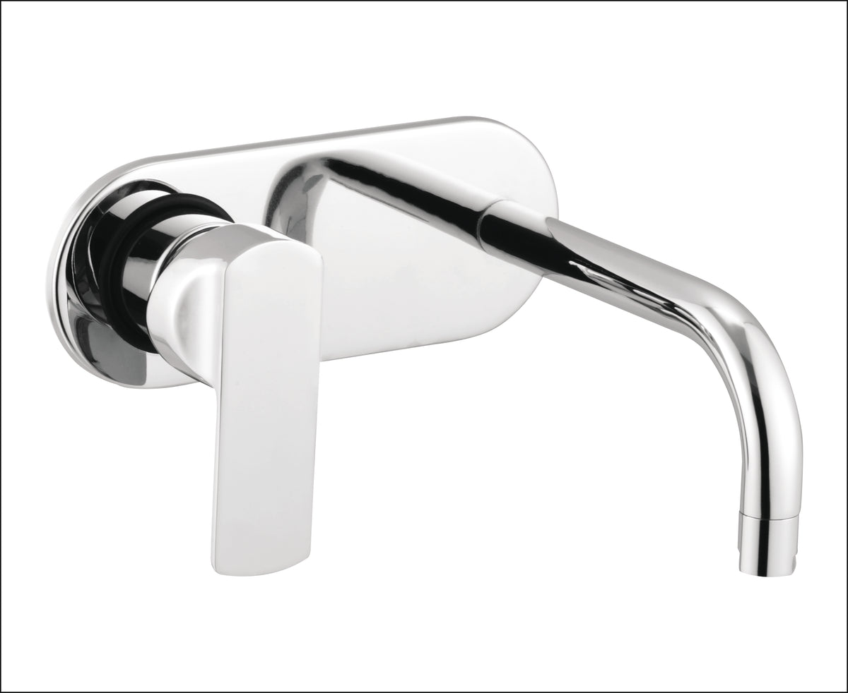 PLATINA SINGLE LEAVER BASIN MIXER WALL MOUNTED