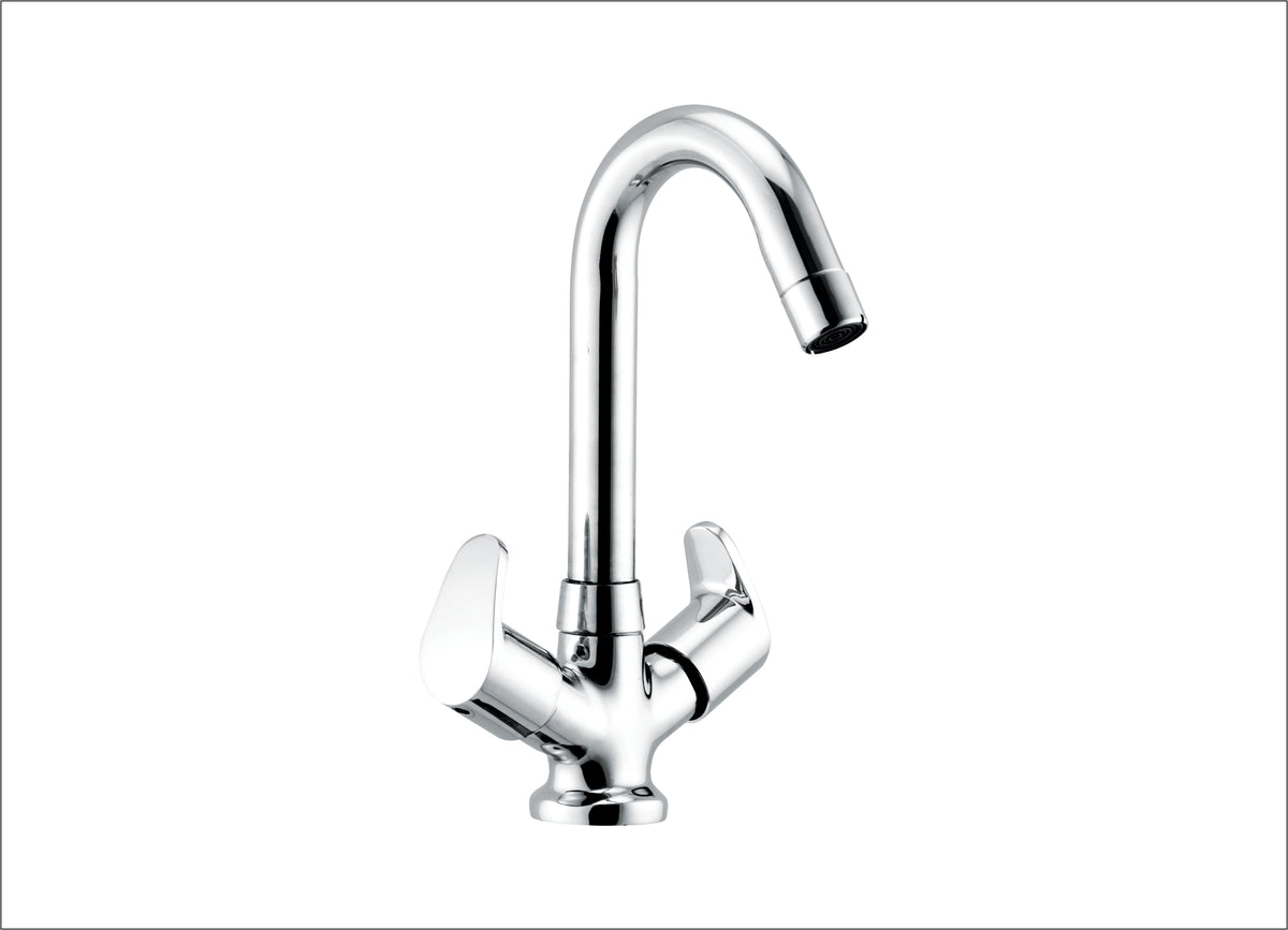 ROTO CENTER HOLE BASIN MIXER (J-BEND)